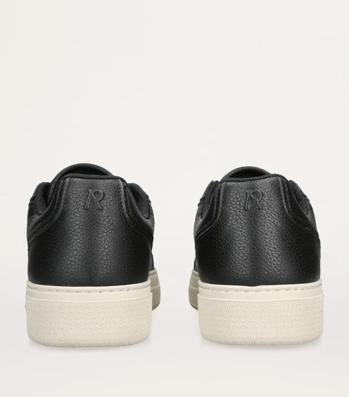 Represent Tumbled Leather Initial Sneakers - Image 2