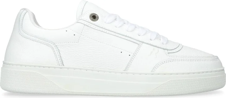 Represent Tumbled Leather Initial Sneakers