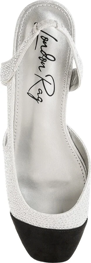 Rerita Rhinestone Embellished Slingback Flat - Image 6