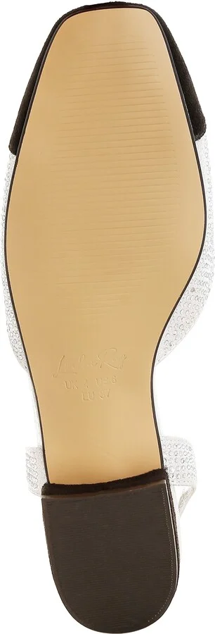 Rerita Rhinestone Embellished Slingback Flat - Image 7