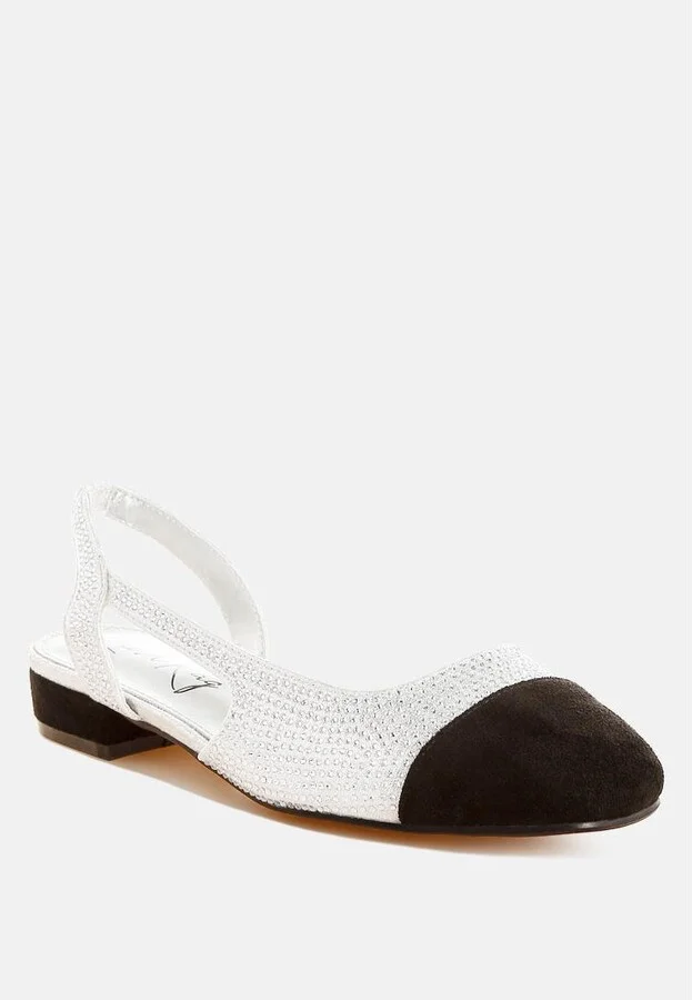 Rerita Rhinestone-Studded Glitter Sandals - Image 4