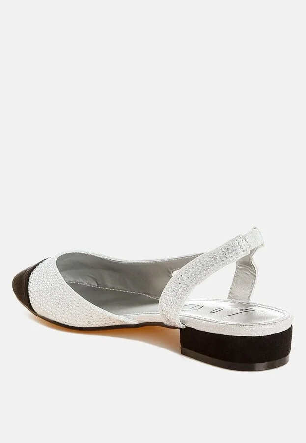 Rerita Rhinestone-Studded Glitter Sandals - Image 5