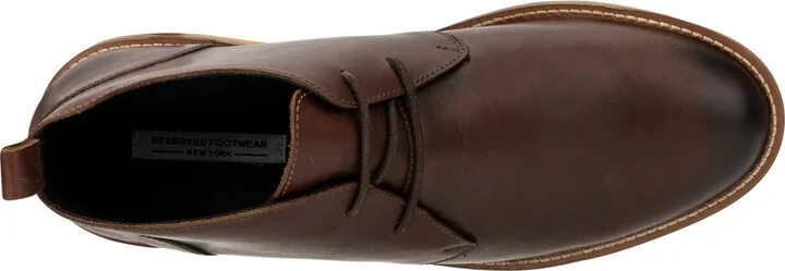 Reserved Footwear Men's Deegan Leather Chukka Boots - Image 9