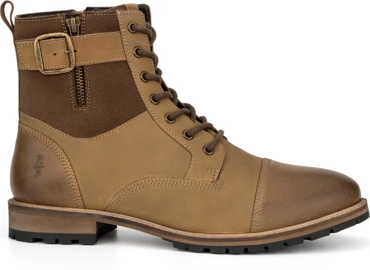 Reserved Footwear Men's Kenton Leather High-Top Boot - Image 7