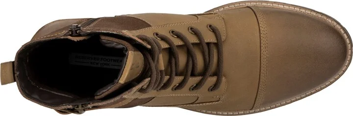 Reserved Footwear Men's Kenton Leather High-Top Boot - Image 9