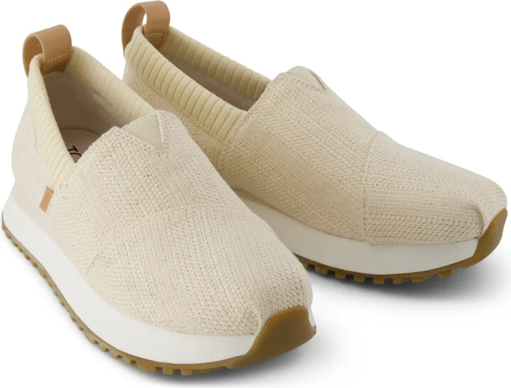 Resident 2.0 Sneaker Natural Undyed Metallic Linen Stripe - Image 3