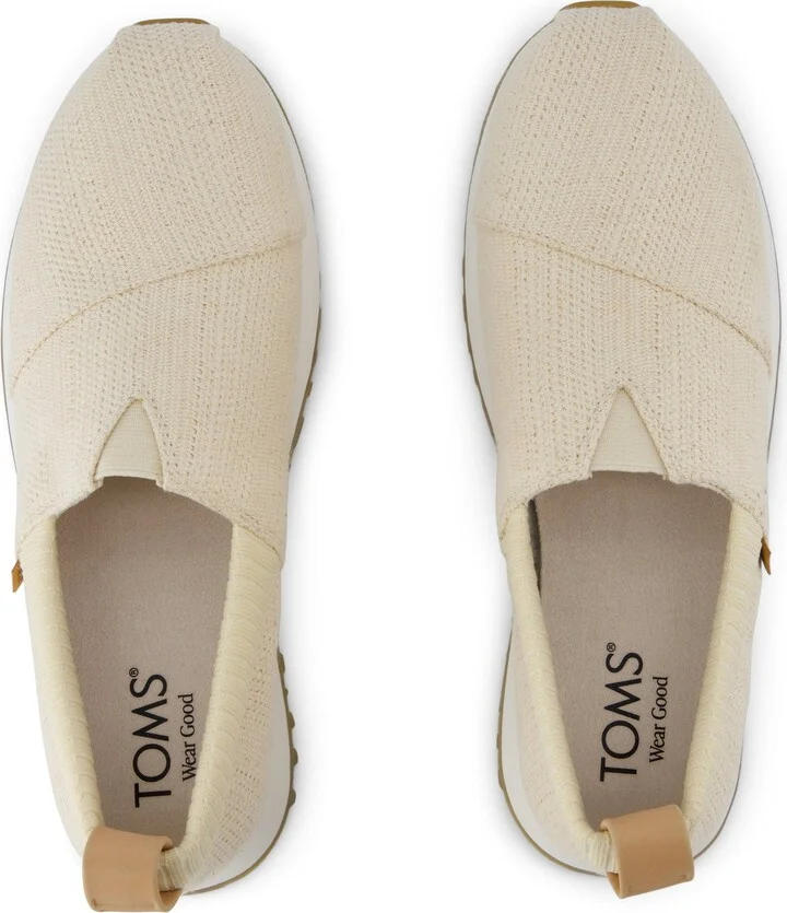 Resident 2.0 Sneaker Natural Undyed Metallic Linen Stripe - Image 5