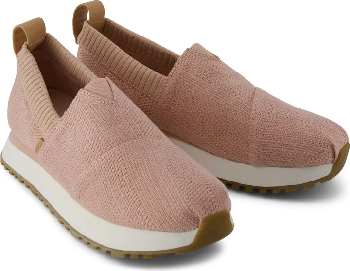Resident 2.0 Sneaker Pale Rose Metallic Linen Stripe - Image 3