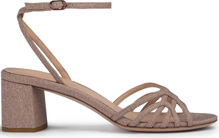 Resort glittered sandals