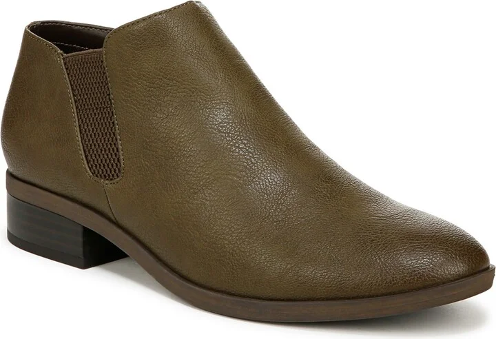 MOSS GREEN FAUX LEATHER