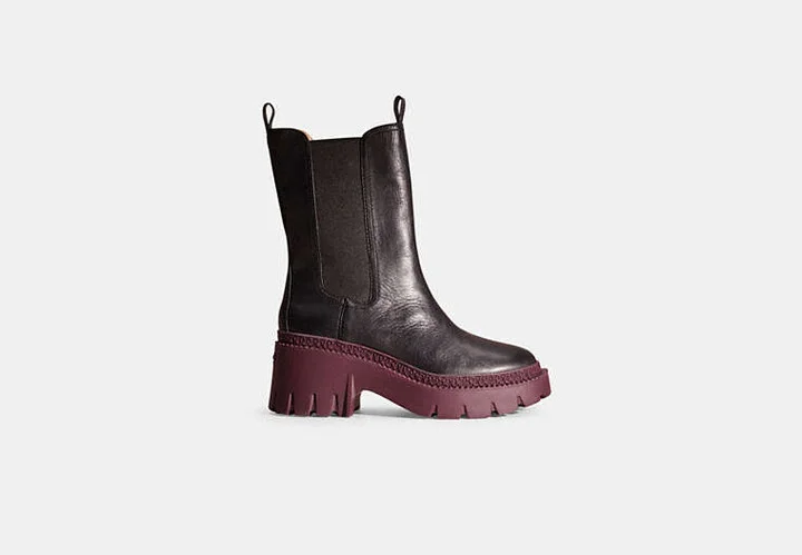 Black/Deep Berry