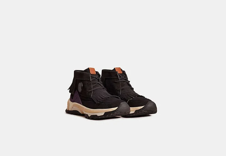 Restored C243 Moccasin Sneaker With Coach Patch - Image 2