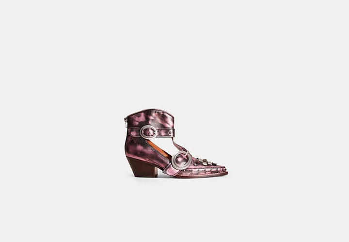 Restored Cut Out Western Creeper Bootie