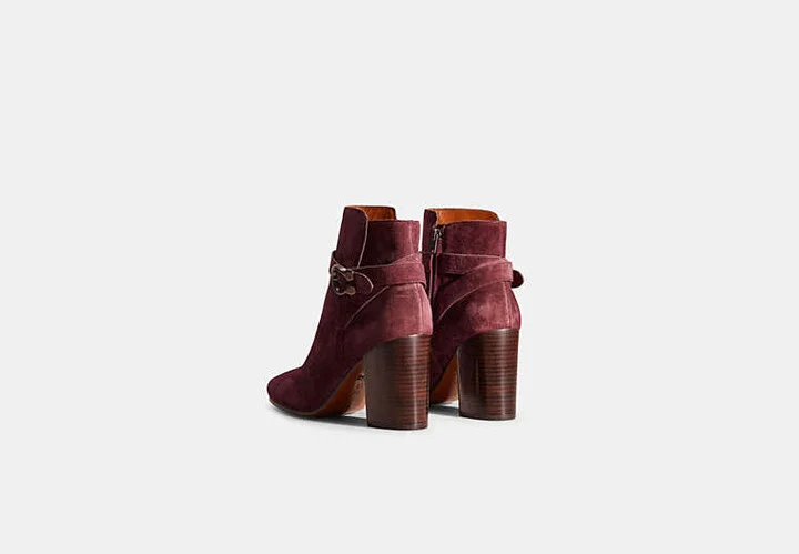 Restored Delaney Signature Buckle Heel Bootie - Image 3