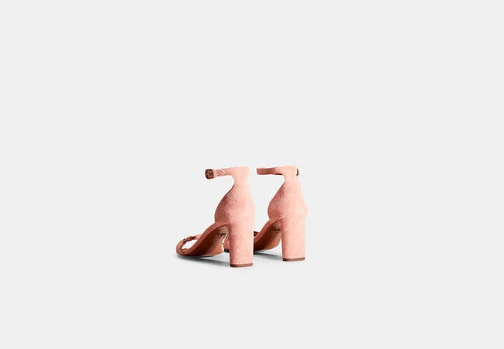 Restored Heel Sandal With Coach Link - Image 3