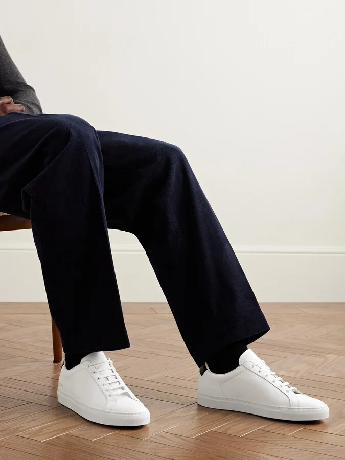 Retro Classic Leather Sneakers - Image 2