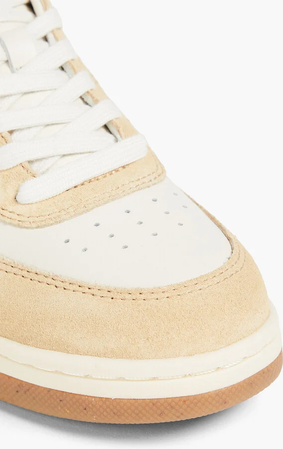 Retro Court leather and suede sneakers - Image 4