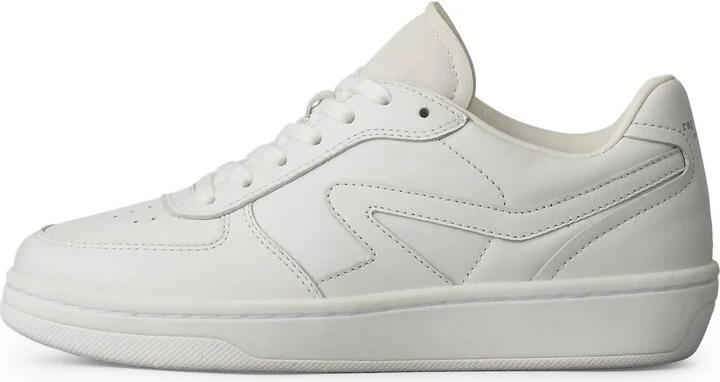 Retro Court Sneaker In White