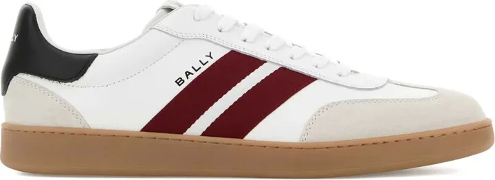 Retro Crest leather striped sneakers