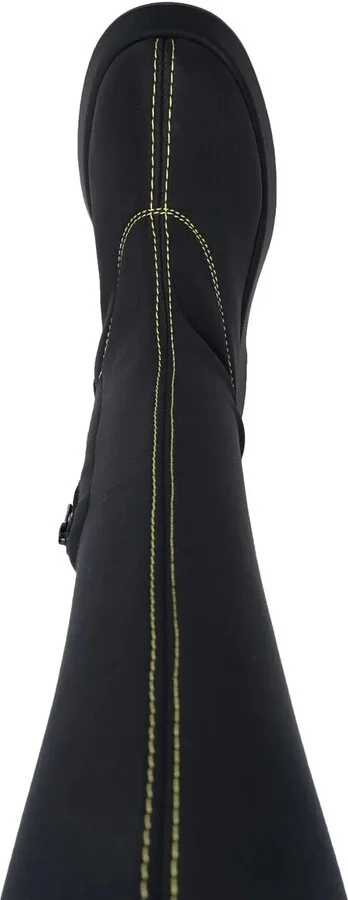 Retro Flatform above-knee boots - Image 4