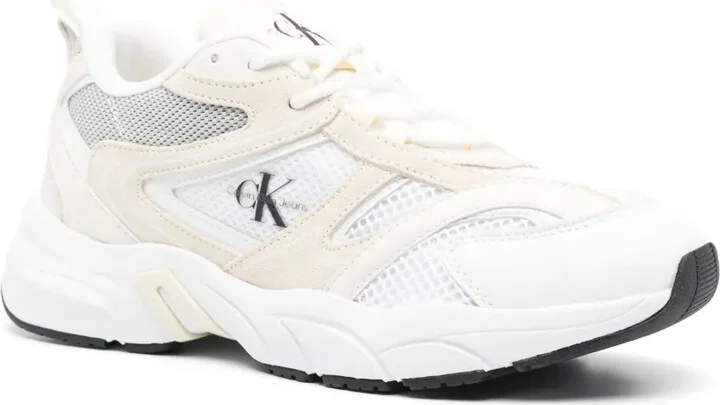 Retro logo-print sneakers - Image 2