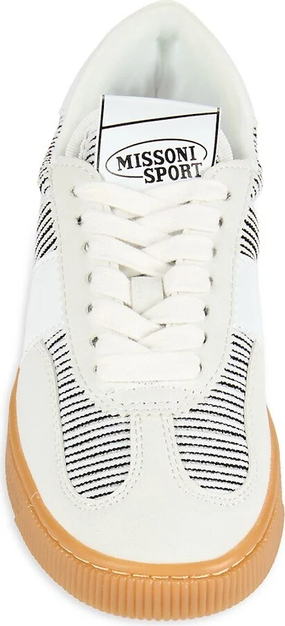 Retro Low Top Platform Sneakers - Image 5