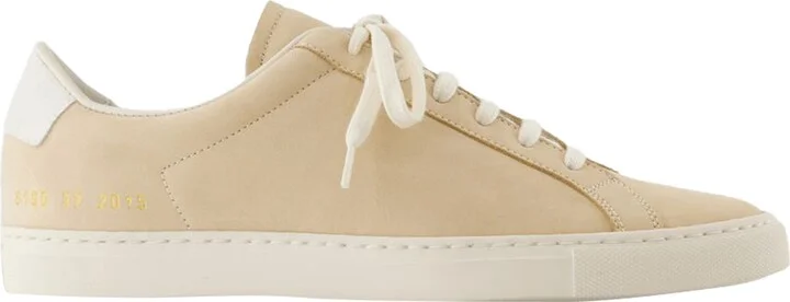 Retro Nubuck Sneakers - COMMON PROJECTS - Leather - Pink