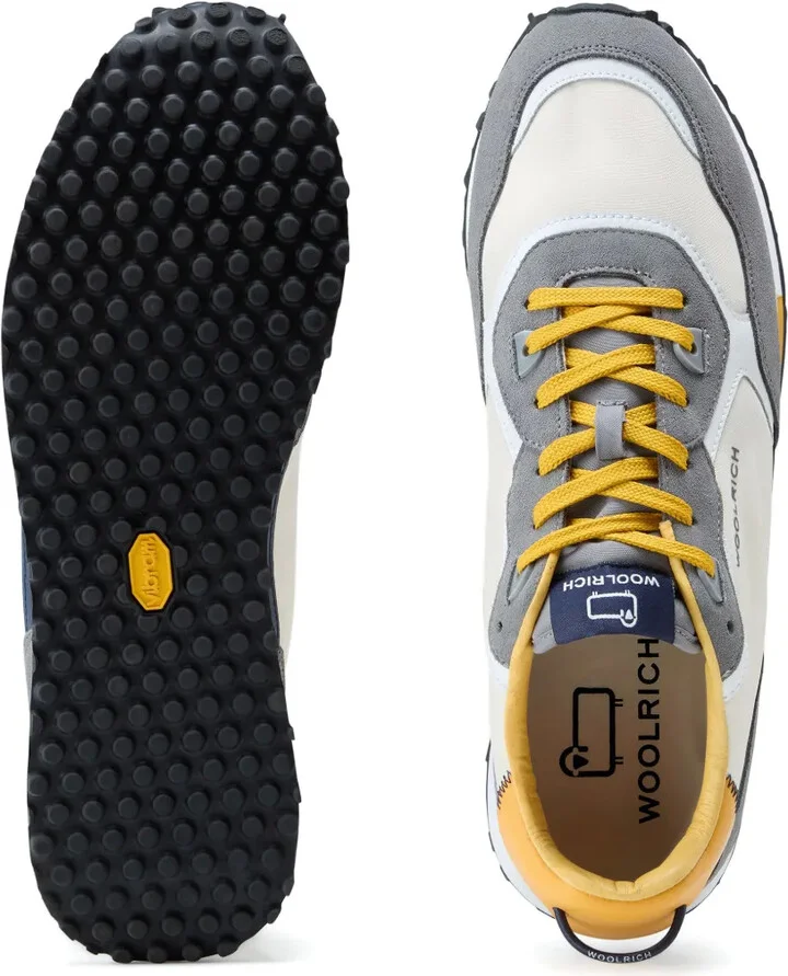 Retro panelled sneakers - Image 4
