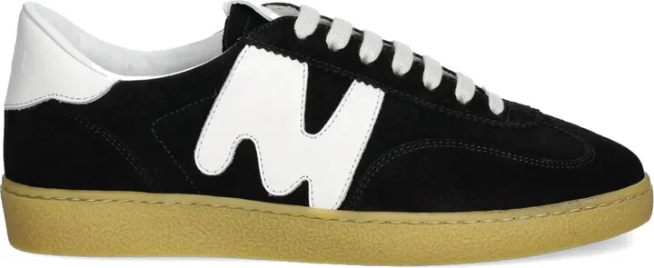 Retro panelled sneakers
