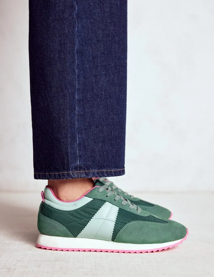Retro Runner Trainer, Green - Image 2