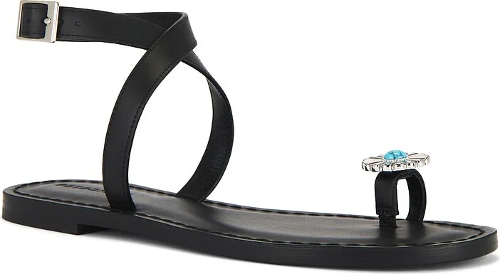 retrofete Grazia Sandal in Black - Image 2