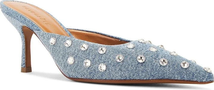 retrofete Pacifica Mule in Denim-Light - Image 2