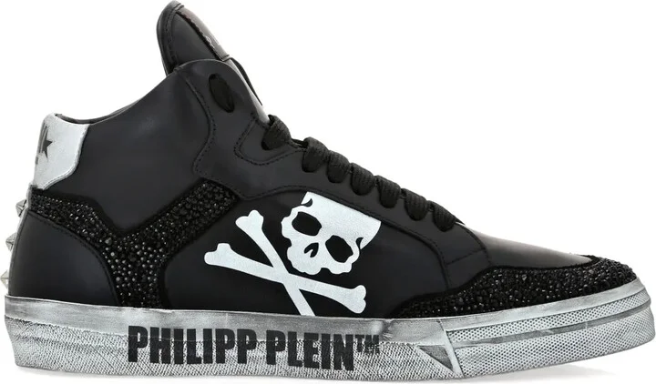 Retrokickz TM leather sneakers