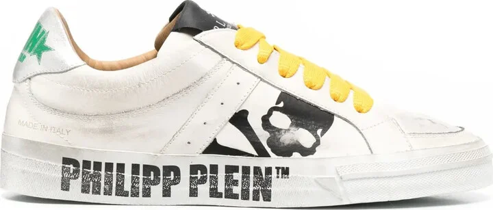 Retrokickz TM leather sneakers