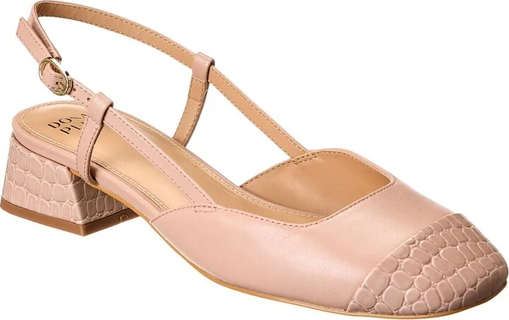 Reval Leather Slingback Pump