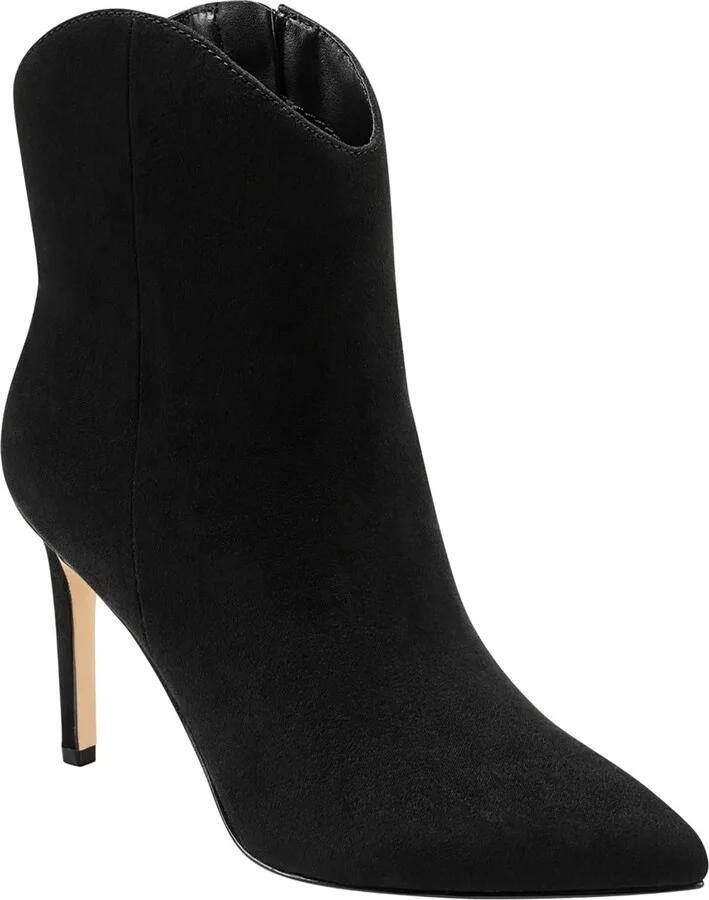 Revati 4 Womens Faux leather Side Zip Ankle Boots