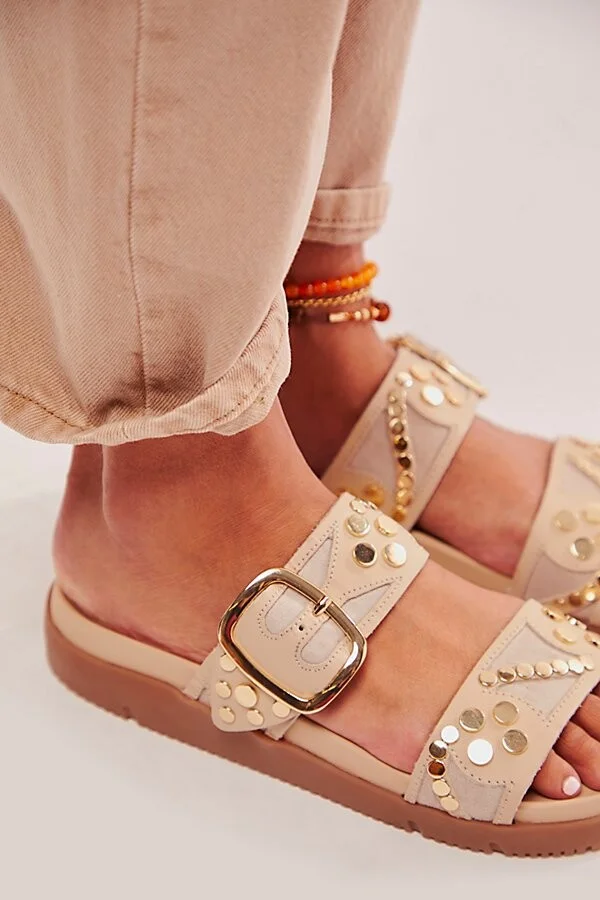Revelry Studded Sandals - Image 2