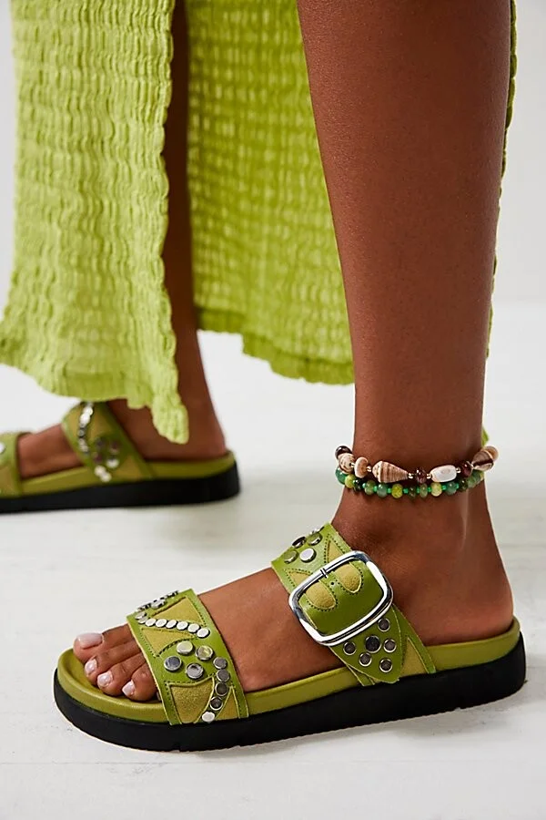 Revelry Studded Sandals - Image 2