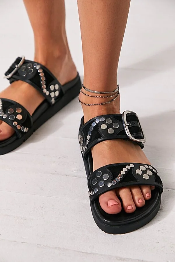 Revelry Studded Sandals - Image 2