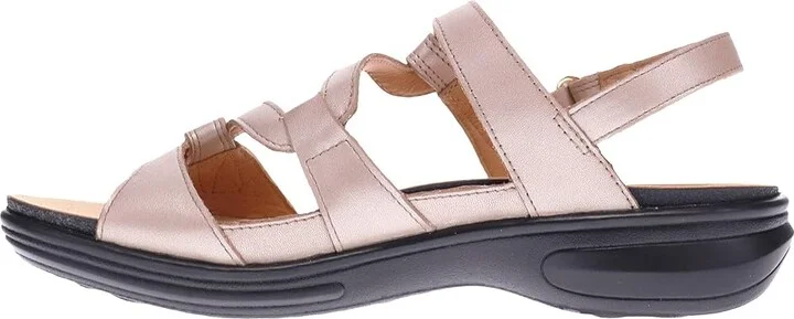 Revere Miami Women's Shoes Champagne : 6 M, Leather - Image 3