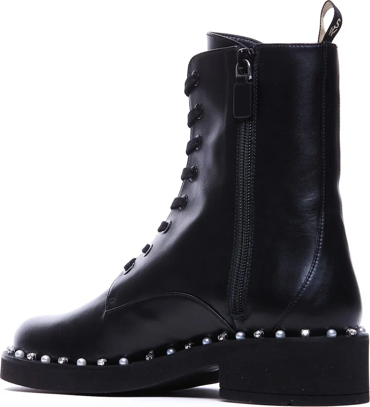Reverie Lace Up Booties - Image 3