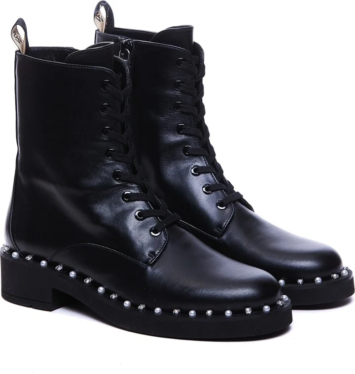 Reverie Lace Up Booties - Image 4