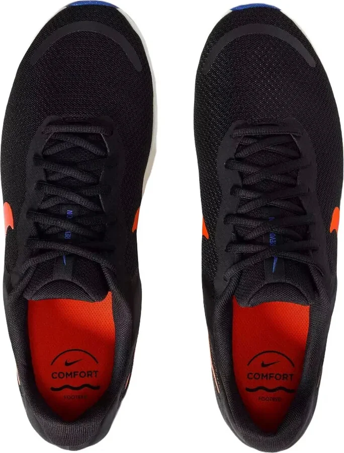 Revolution 7 "Black/Astronomy Blue/Sail/Hyper Crimson" sneakers - Image 2