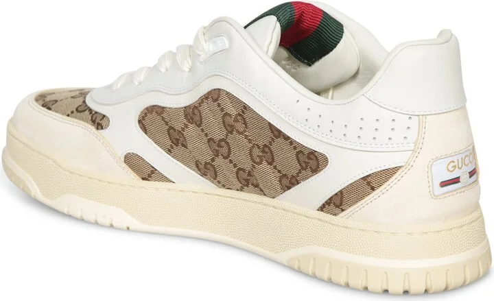 Reweb Gg Beige-white Sneakers - Image 3