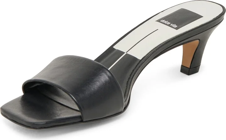 Rexa Kitten Heel Slide Sandal - Image 8