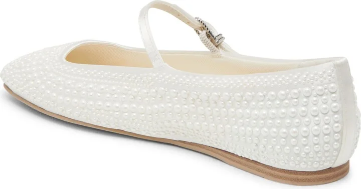 Reyes Beaded Mary Jane Flat - Image 2