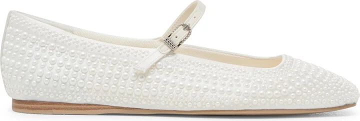 Reyes Beaded Mary Jane Flat - Image 3