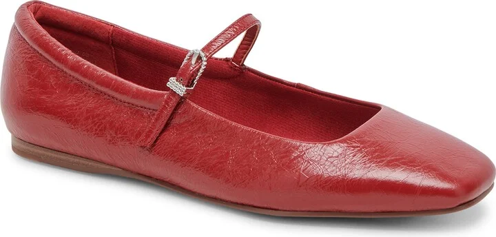 Red Crinkle Patent