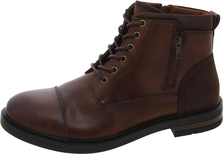 RF1372 Mens Zipper Manmade Chukka Boots