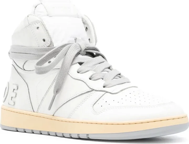 Rhecess high-top leather sneakers - Image 2